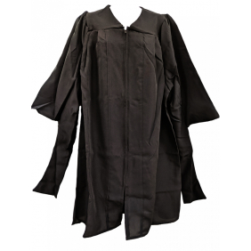 Matte Finish Masters Gown Only