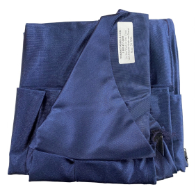 Cap and Gown Set Shiny Finish: Navy Blue