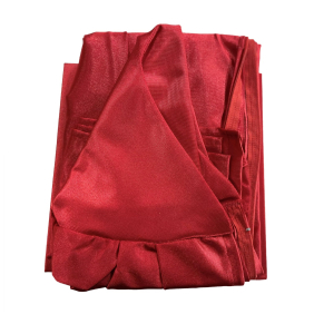 Cap and Gown Set Shiny Finish: Red