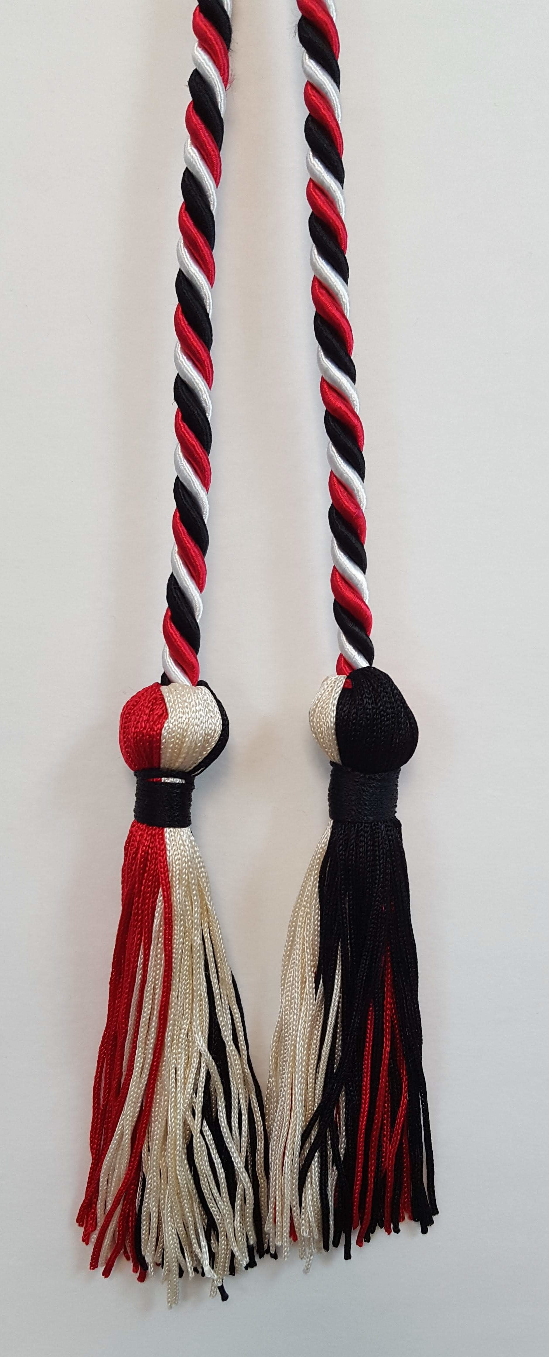 Black / Red / Ivory Honor Cords