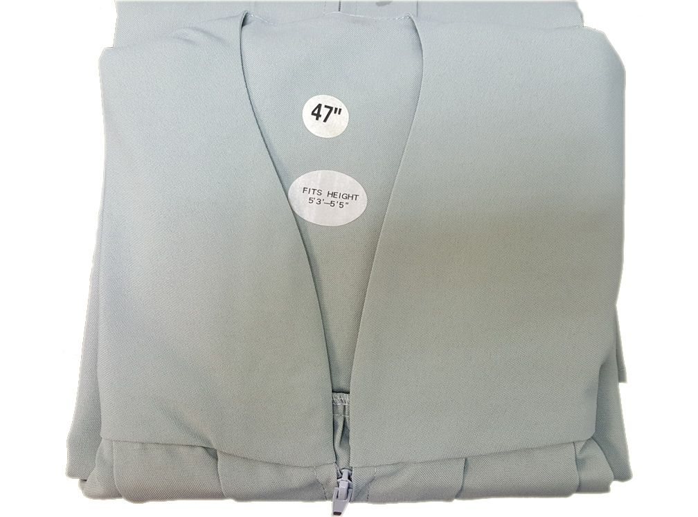 Cap and Gown Set Matte Finish: Greenish Silver