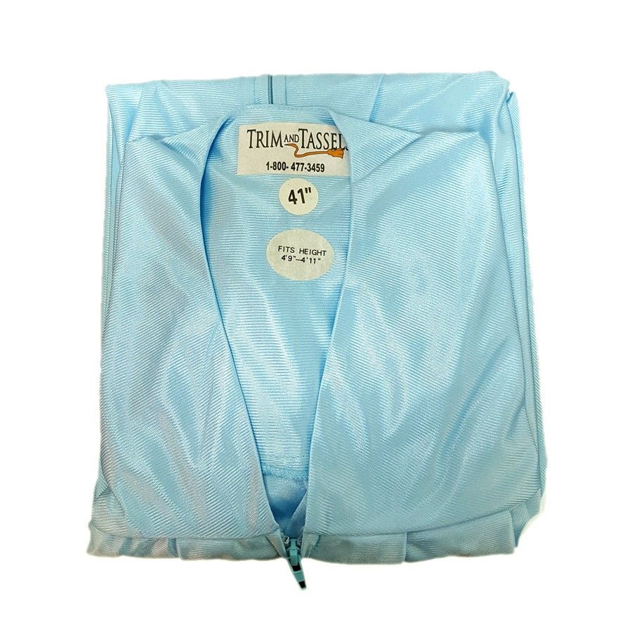Cap and Gown Set Shiny Finish: Light Blue