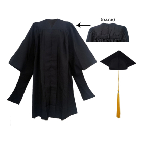 Premium Masters Cap, Gown and Tassel Set