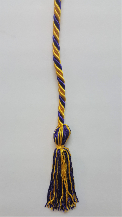 Purple/Gold Graduation Honor Cords – Honor Cord Supply