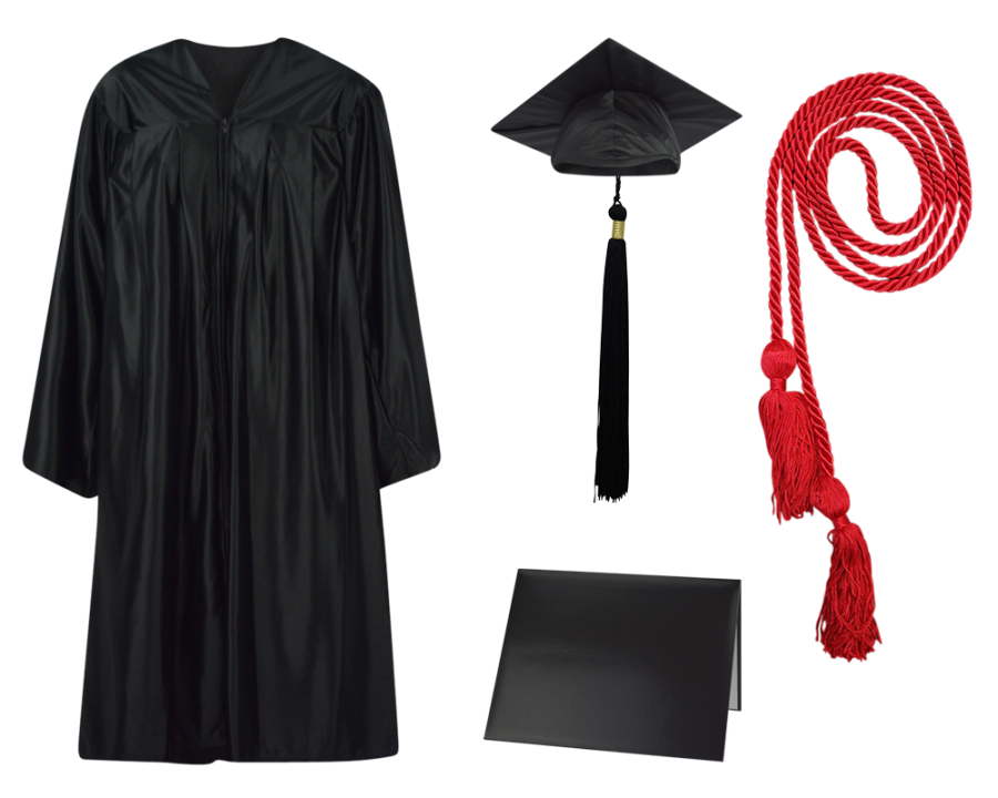 Tassels in Gold and Black from Honors Graduation