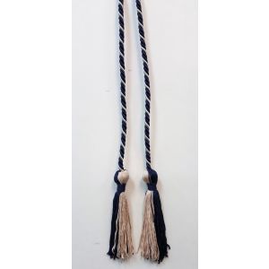 Clearance- Navy Blue / Pinkish Silver Honor Cords