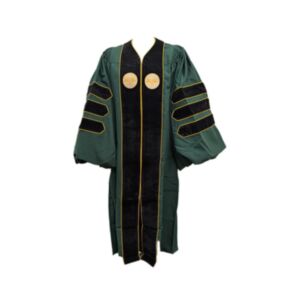 CLEARANCE - Doctoral Gown - MSU-  Size 53 - 5'9"-5'11" with chest up for 42"