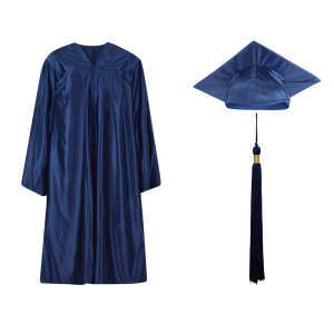 Navy Blue Pre-K / Kindergarten Cap, Gown and Tassel Set