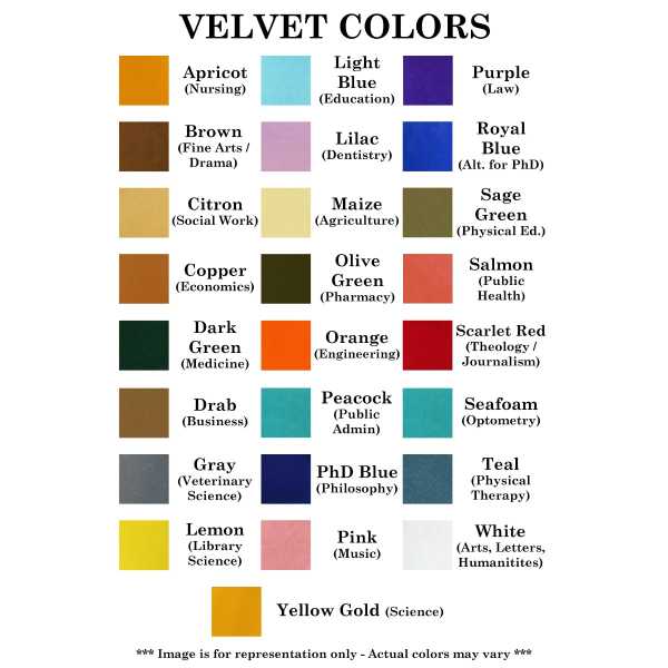 Custom Velvet Chevrons for Gowns