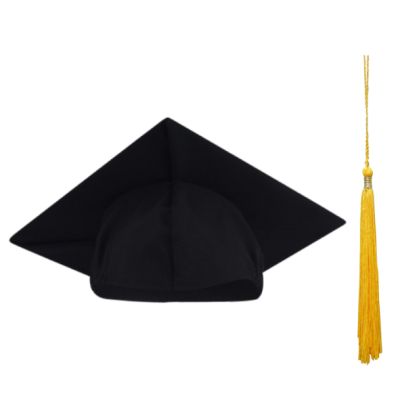Premium Bachelors Cap, Gown, Tassel and Hood Set
