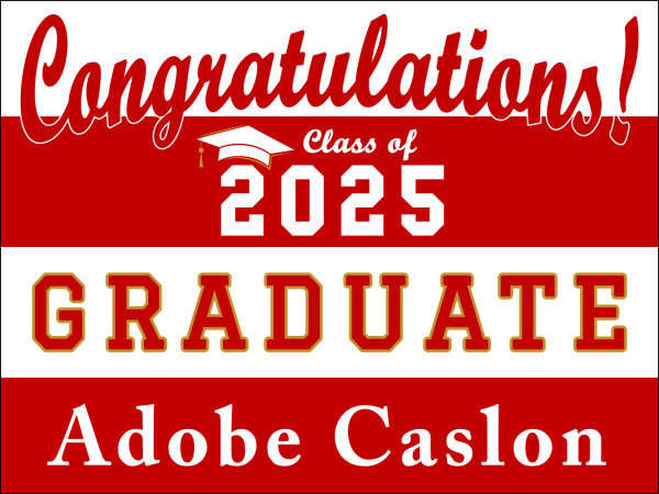 Customized Lawn Sign
