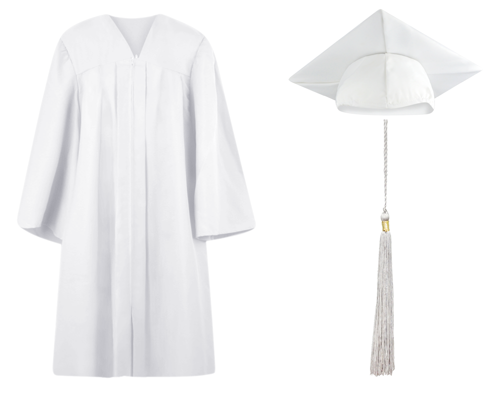 Cap, Gown & Tassel Set - Elementary 