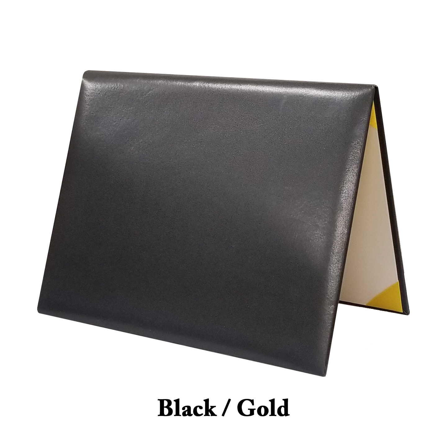 Black Outside / Gold Inside Black Outside / Gold Inside