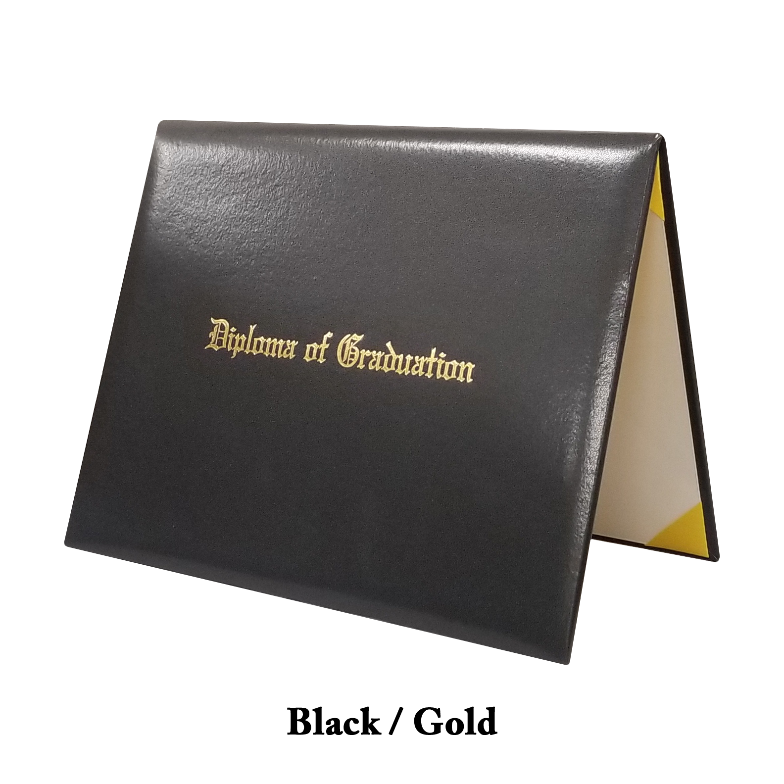 Black Outside / Gold Inside Stamped  Black Outside / Gold Inside Stamped
