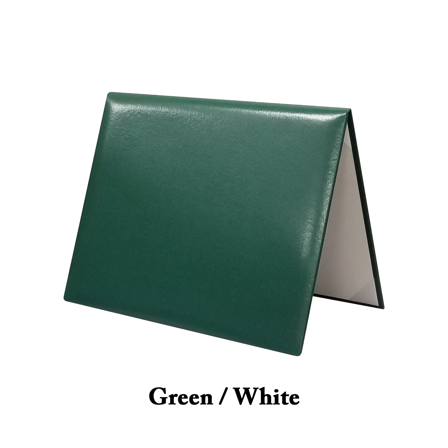 Dark Green Outside / White Inside  Dark Green Outside / White Inside