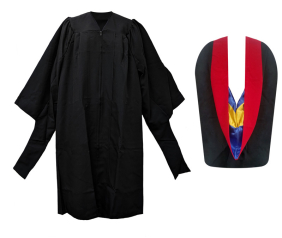 Masters Gown and Hood