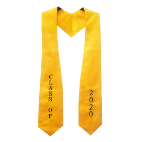 Past Year Embroidered Stole